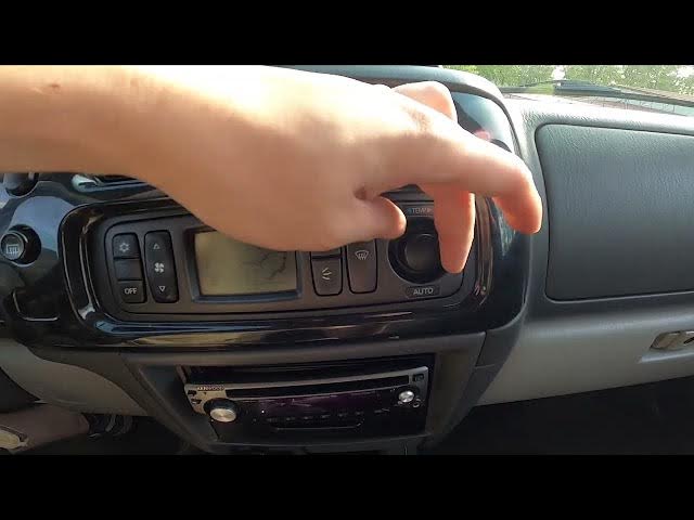 Video thumbnail for How to Change Airflow Temperature in Mitsubishi Pajero III ( 2000 – 2006 )