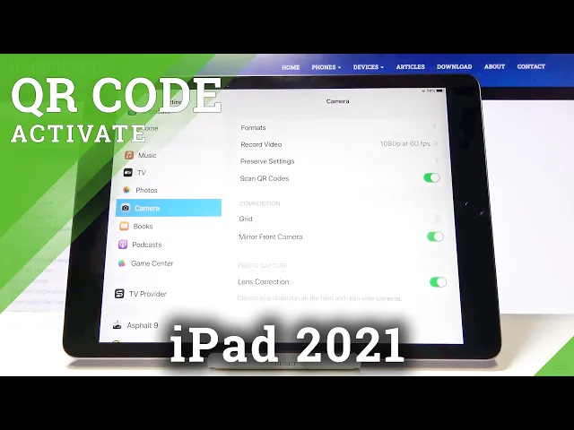 Video thumbnail for How to Allow Camera to Scan QR Codes in iPad 2021 – Use Camera to Scan QR Codes