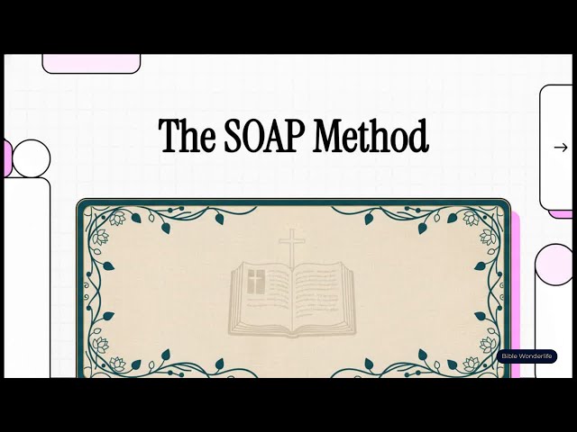 Video thumbnail for Beyond the Chore: How to Find Peace in 15 Minutes with SOAP