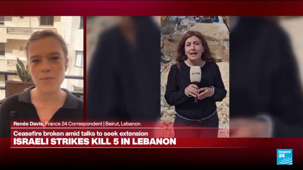 Video thumbnail for Lebanon leaders accuse Israel of war crime after journalist killed