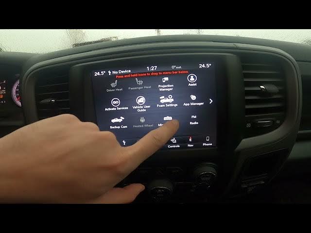Video thumbnail for How to Enable or Disable Mirror Dimmer in Dodge RAM 1500 II ( 2019 - now )