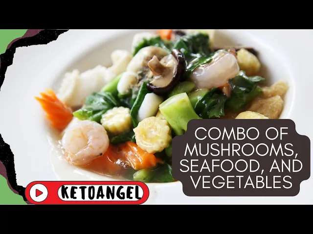 'Video thumbnail for A Perfect Combo of Mushrooms, Seafood, and Vegetables: Easy and Delicious'
