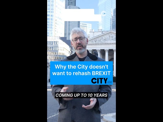 Video thumbnail for The City of London has made its peace with Brexit. 🇬🇧