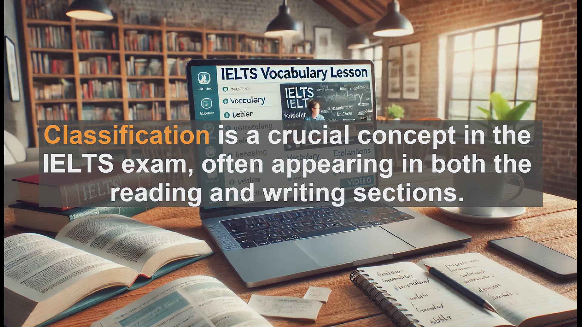 'Video thumbnail for 5000 Must Know IELTS 8.0 Vocabulary - Mastering 'Classification' for IELTS Success'
