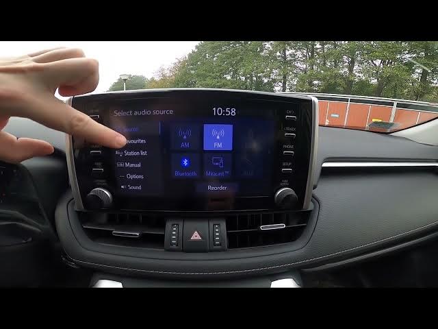 Video thumbnail for How to Manually Change Radio Station in Toyota RAV4 V ( 2018 – now ) - Adjust Radio Station