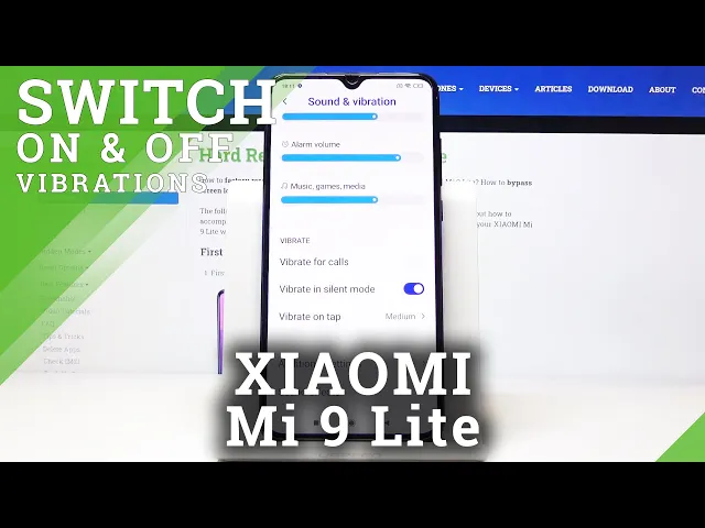 Video thumbnail for Vibration Settings in XIAOMI Mi 9 Lite