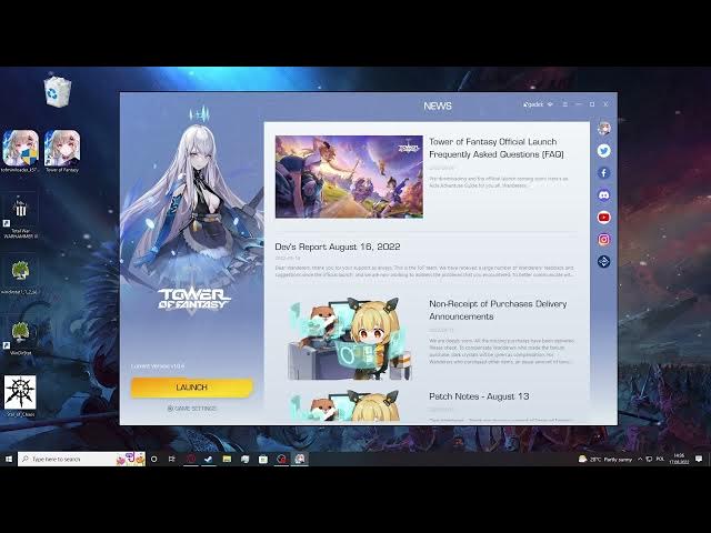 Video thumbnail for Tower Of Fantasy PC - How To Link & Bind Account