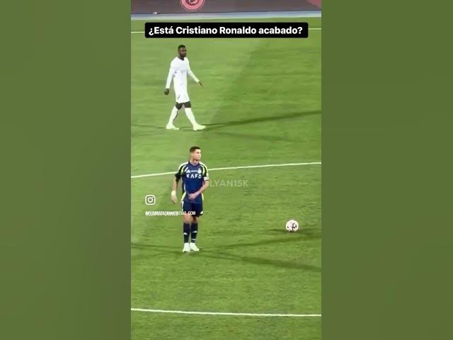 Video thumbnail for 🟦🟥 ¿Está Cristiano Ronaldo acabado? #viralvideo #deportes #futbol #cristianoronaldo
