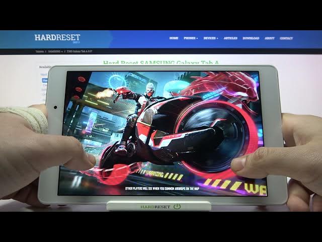 Video thumbnail for Garena Free Fire Max Gameplay on SAMSUNG Galaxy Tab A 8.4 2020 (LTE) – Check Out Performance Test