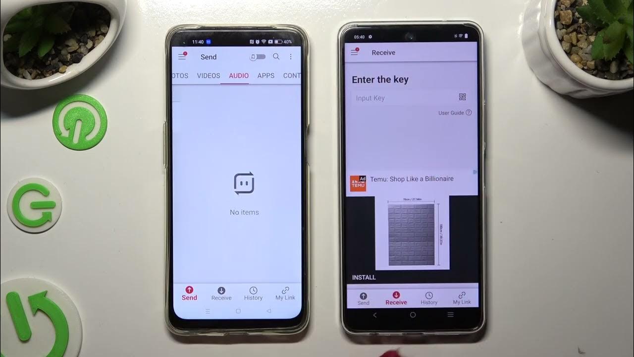 Video thumbnail for Transfer files from Oppo Device to VIVO Y200 {Send anywhere}