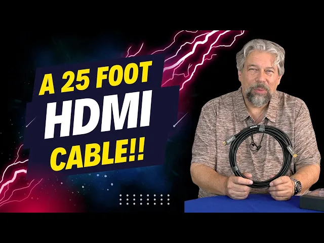 Video thumbnail for RUIPRO 8K 25-foot HDMI Cable -- DEMO & REVIEW