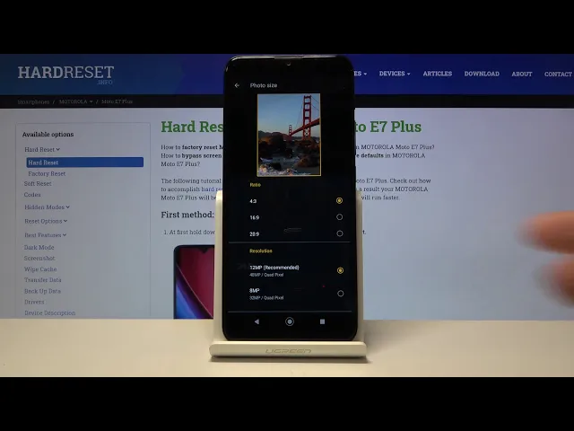 Video thumbnail for How to Change Photo Resolution on Motorola Moto E7 Plus – Camera Photo Resolution