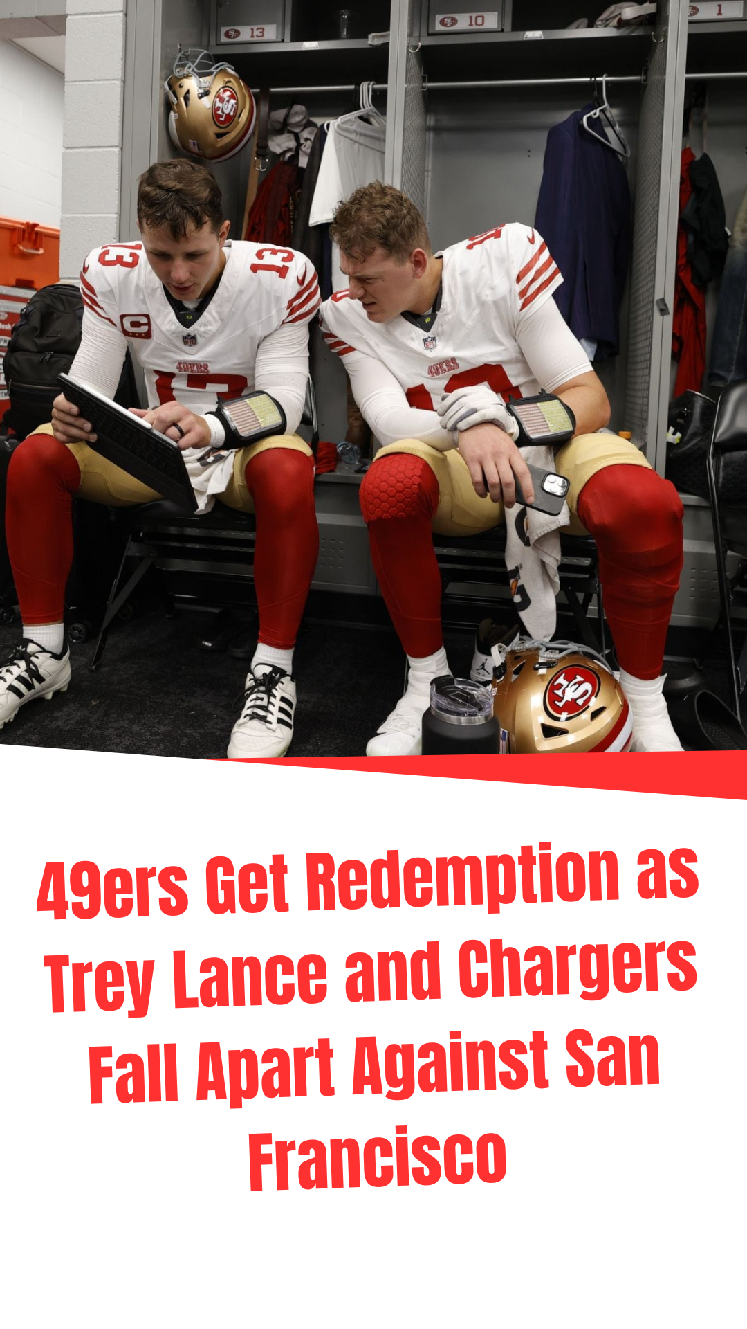 Video thumbnail for 49ers Get Redemption as Trey Lance and Chargers Fall Apart Against San Francisco