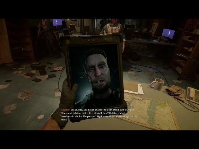 Video thumbnail for Battlefield 6 - Mission 5 No Sleep: Investigate PAX HQ | Haz Carter Talks To Kincaid Cutscene