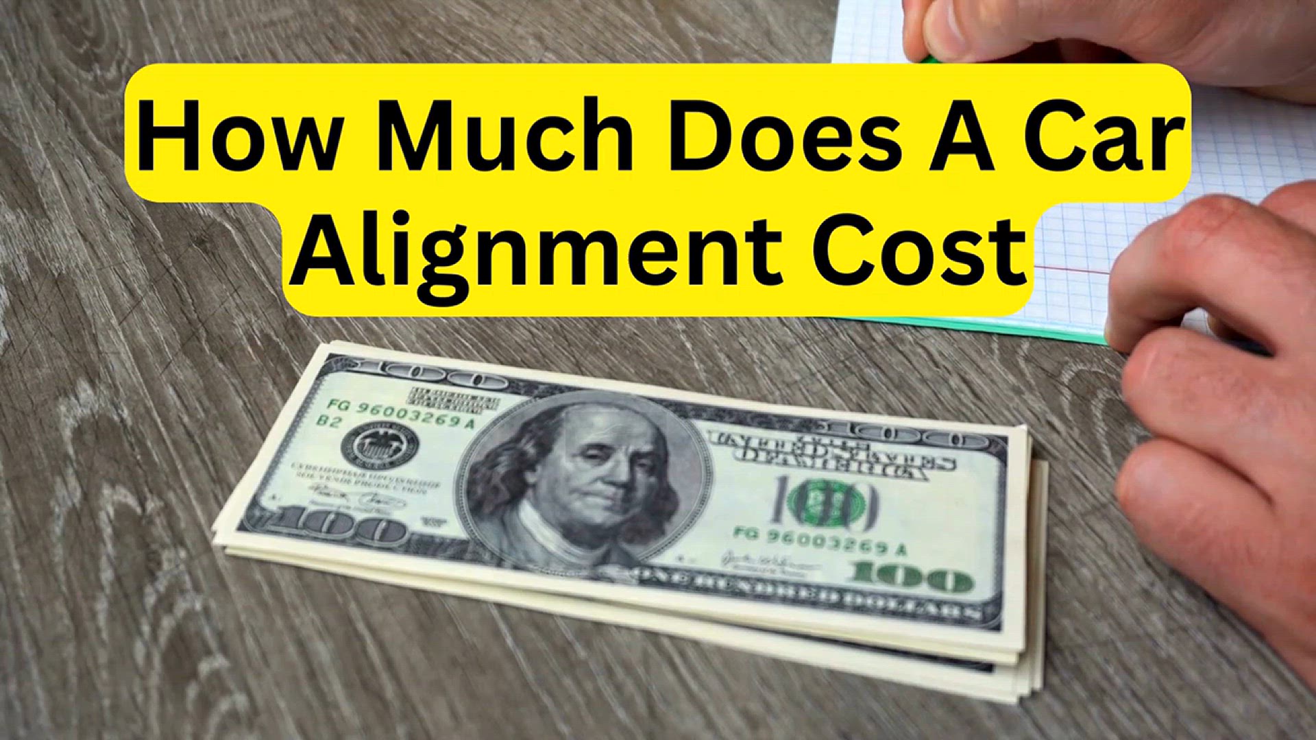 'Video thumbnail for How Much Does A Car Alignment Cost?'