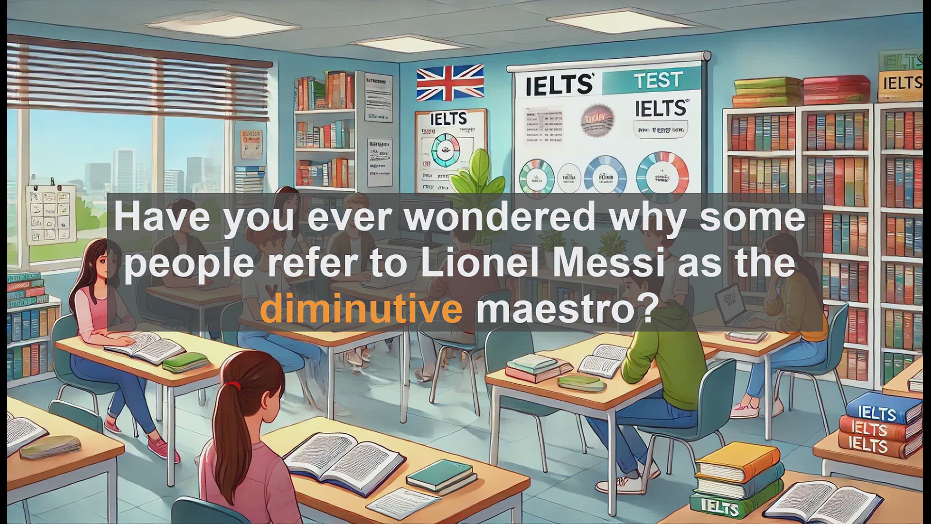 'Video thumbnail for 2000 Must Know IELTS 9.0 Vocabulary - Understanding 'Diminutive': Boost Your IELTS Vocabulary'