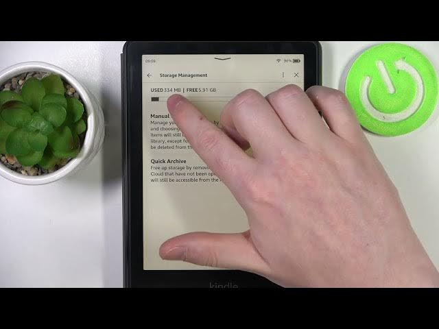 Video thumbnail for How To Manage Storage Space on Amazon Kindle Paperwhite Kids