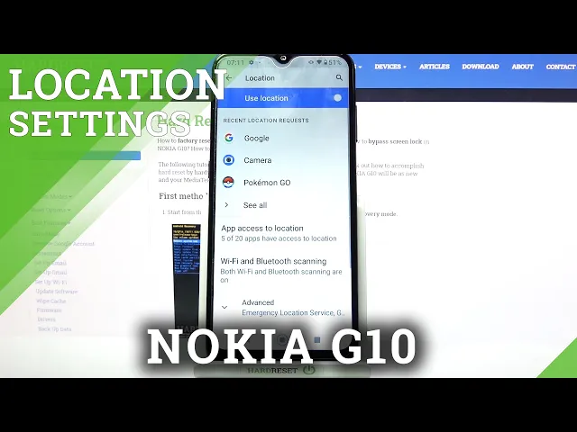Video thumbnail for How to Activate Location in NOKIA G10 - Turn On Device Location