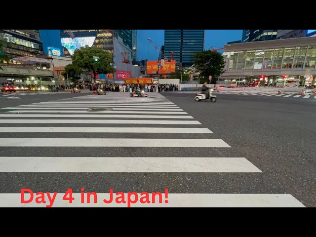 Video thumbnail for Day 4 in Japan: Went to Shibuya