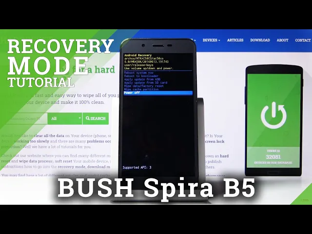 Video thumbnail for BUSH Spira B5 Recovery Mode | How to Enter & Quit Recovery Menu