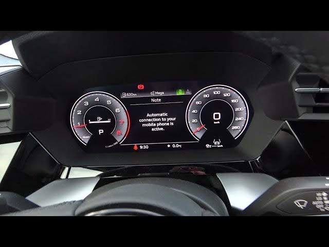 Video thumbnail for How to Enable or Disable Dipped Beam in Audi A3 8Y (2020 - ...) - Use Headlights