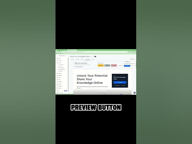 Video thumbnail for Preview and Perfect Your Online Course with Thinkific’s Simple Interface