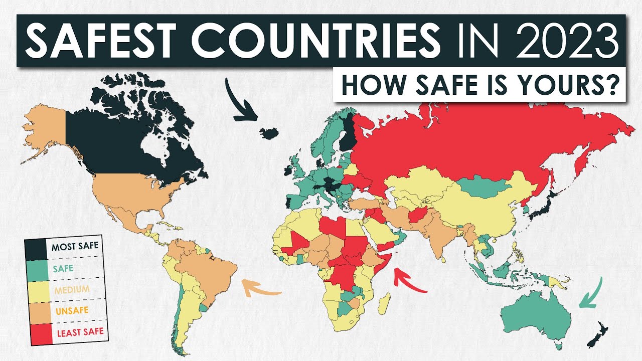Video thumbnail for The world's safest countries : A comprehensive ranking