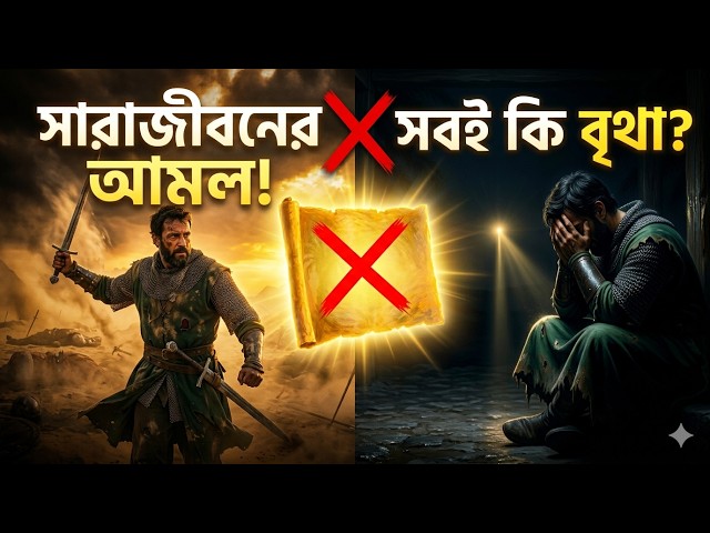 Video thumbnail for আপনার খ্যাতির নেশা আপনার আমল নষ্ট করে দিচ্ছে কি? | সাবধান! | ফাযায়েলে আমাল Part 01 | Deen Stories BD