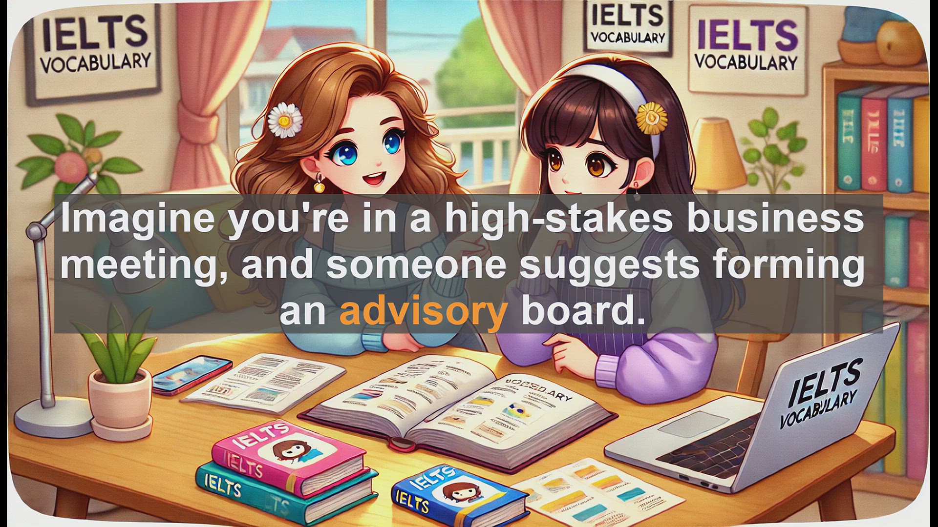 'Video thumbnail for 5000 Must Know IELTS 8.0 Vocabulary - Understanding 'Advisory': Key IELTS Vocabulary Explained'