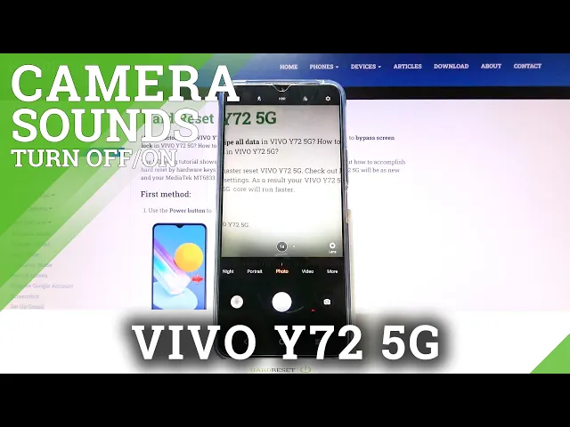 Video thumbnail for How to Enable/Disable Camera Sound in VIVO Y72 5G – Shutter Sound