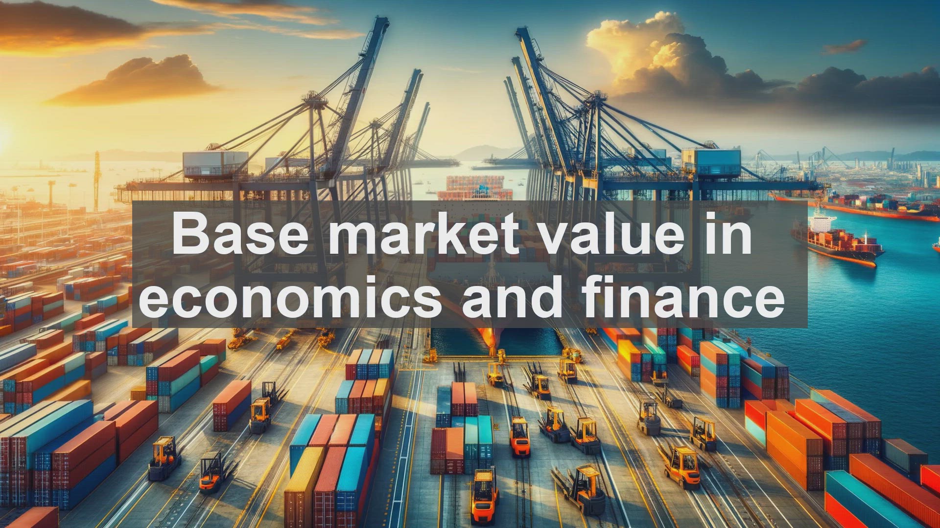'Video thumbnail for Base market value in economics and finance'