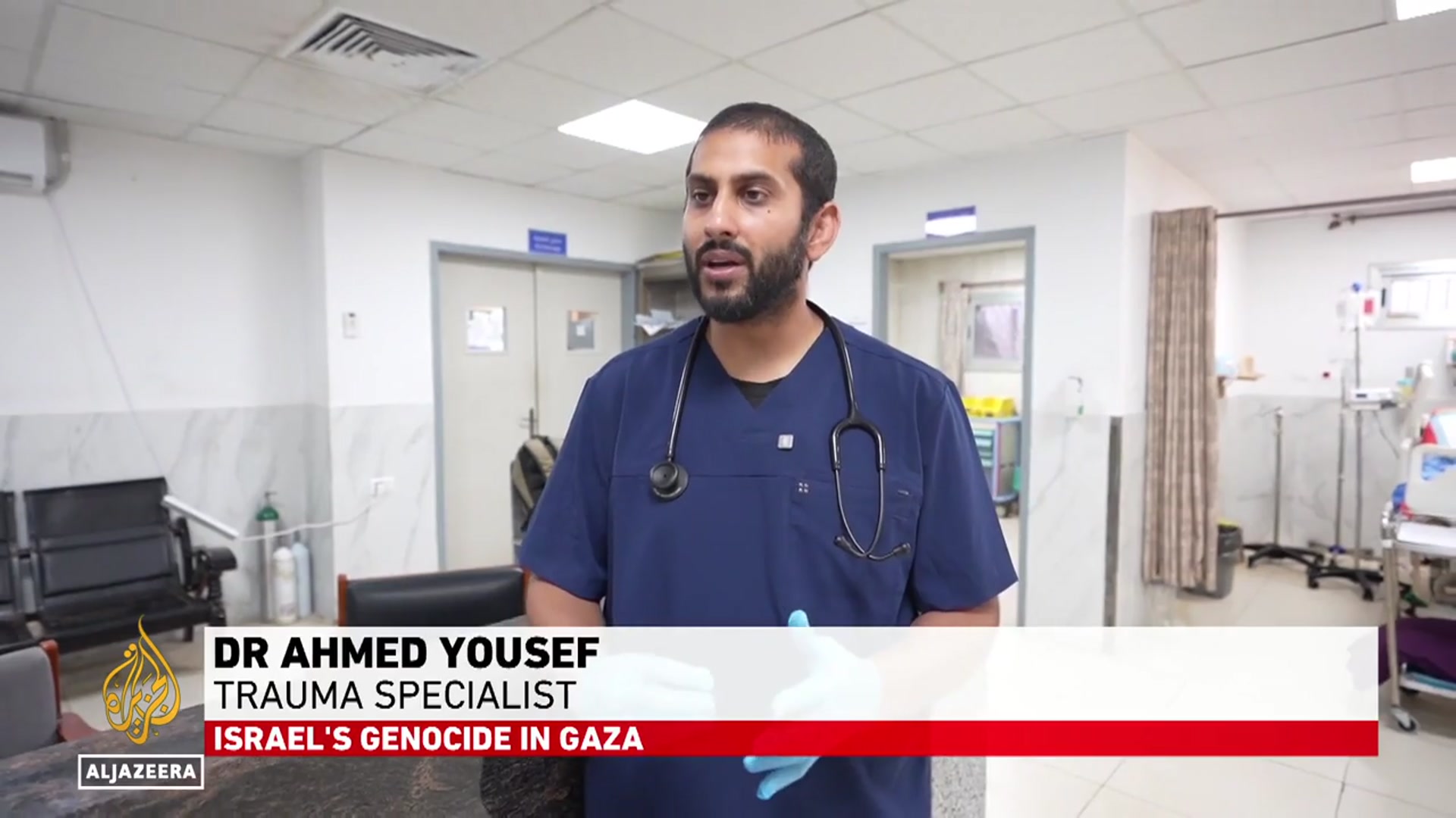 'Video thumbnail for Gaza’s hospitals near collapse as doctors, patients, and nurses go hungry'