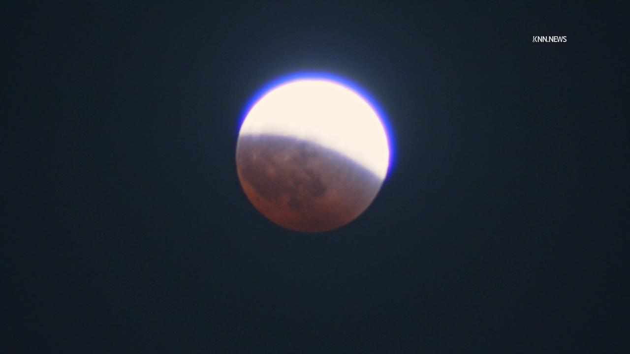 Video thumbnail for US, Los Angeles: Lawndale Deep Partial Lunar Eclipse.