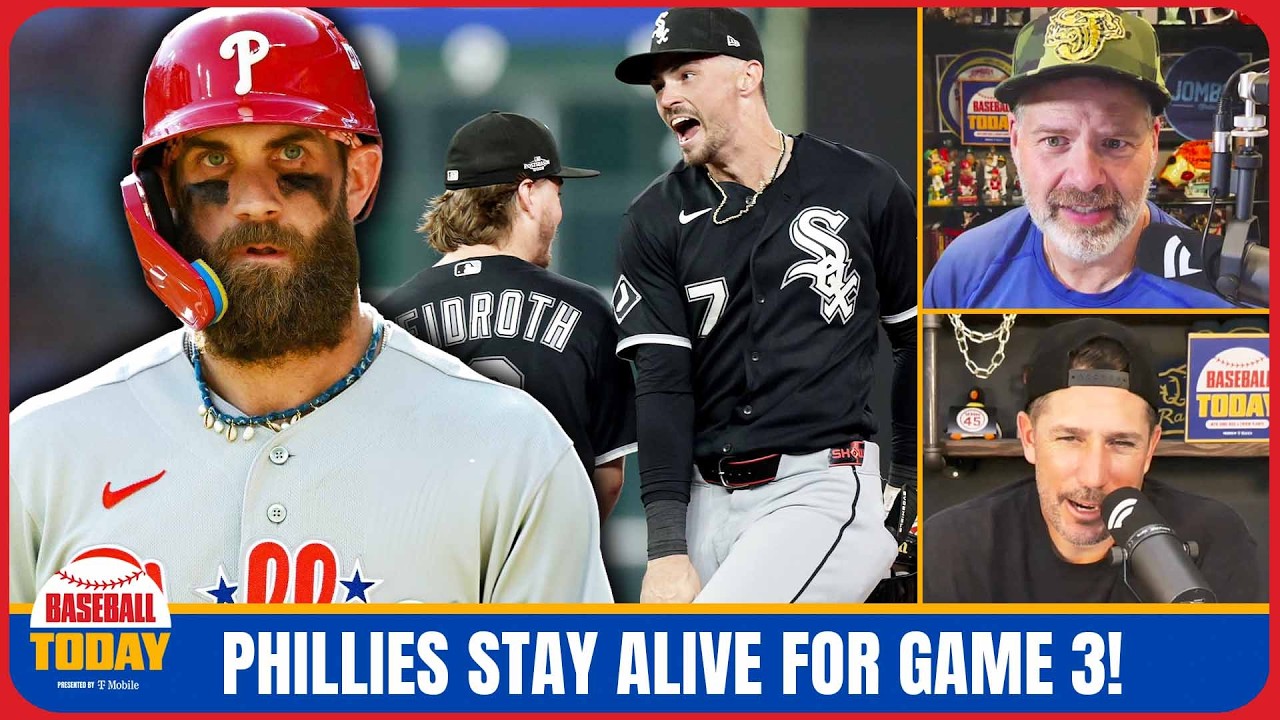 Video thumbnail for Three teams advance but the Phillies force a game 3! | Baseball Today