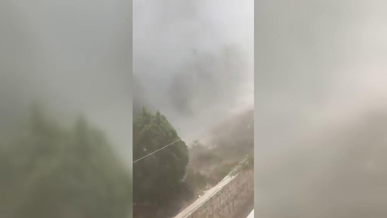 Video thumbnail for Lebanon: Israeli Strike Rocks Deir al-Zahrani in Southern Lebanon.