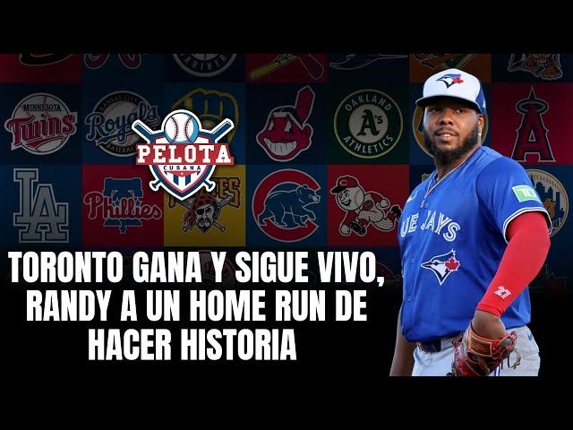 Video thumbnail for Toronto gana y sigue con vida; Randy a un jonrón de hacer historia