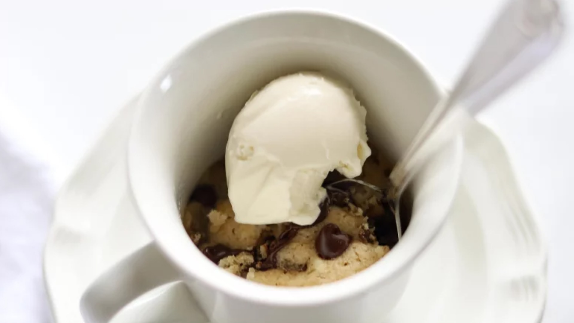 Video thumbnail for National Dessert Day Calls For This Quick Mug Cookie
