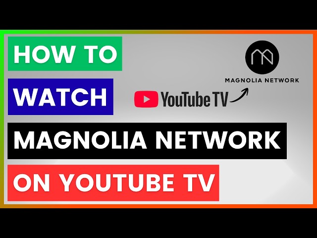 Video thumbnail for How To Watch Magnolia Network On YouTube TV? [in 2026]