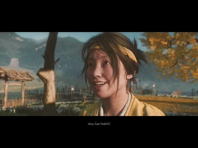 Video thumbnail for Ghost of Yotei - Prologue: Explore Your Home In The Past and Present: Cut Bamboo Blacksmith Training