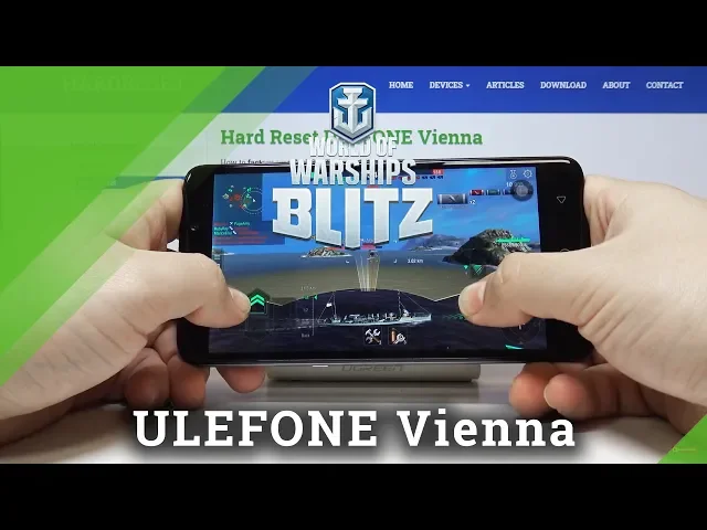 Video thumbnail for TEST World of Warships on ULEFONE Vienna – Check Performance