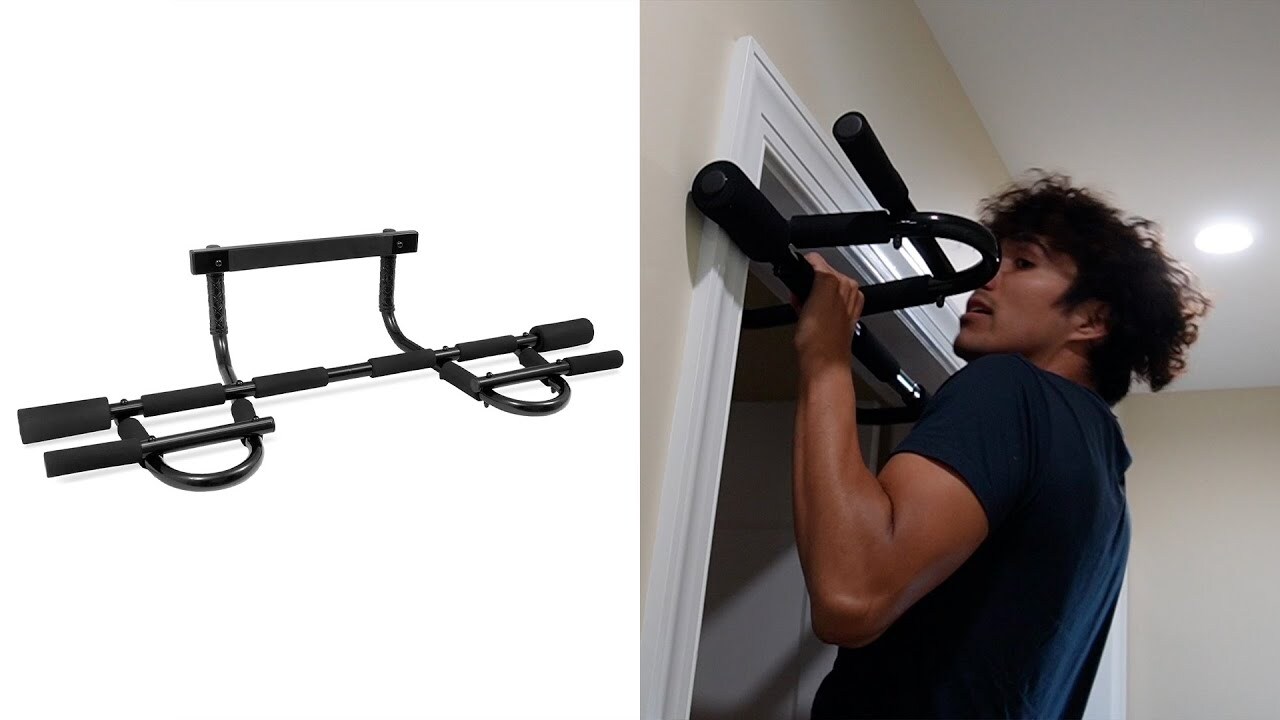 Video thumbnail for ProsourceFit Multi-Grip Chin-Up and Pull-Up Review
