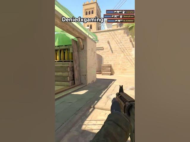 Video thumbnail for Watch Denied-X Ez 4K M4a4 frags on Mirage cs2