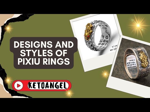 'Video thumbnail for Popular Designs and Styles of Pixiu RingsVideo'