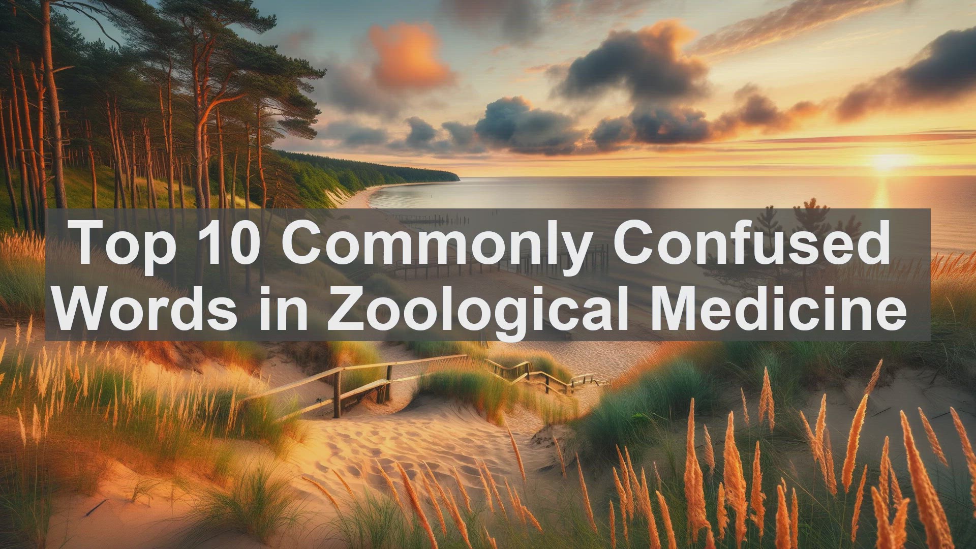 'Video thumbnail for Top 10 Commonly Confused Words in Zoological Medicine'