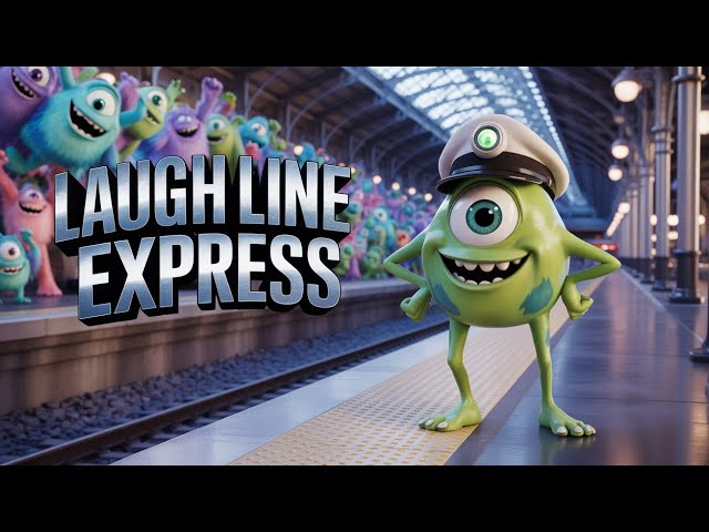 Video thumbnail for MONSTERS are Taking Over the Laugh Line Express! #funny #comedy #cartoon #family #laugh #fun #fyp