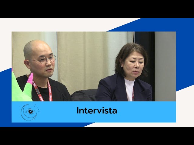 Video thumbnail for Digimon Beatbreak - Intervista al produttore Nobuharu Takada al Lucca Comics 2025 (Toei Animation)