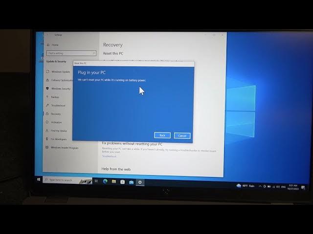 Video thumbnail for How To Factory Reset Dell Latitude