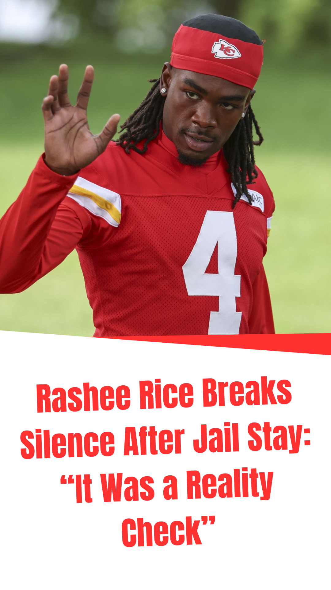 Video thumbnail for Rashee Rice Breaks Silence After Jail Stay: “It Was a Reality Check”