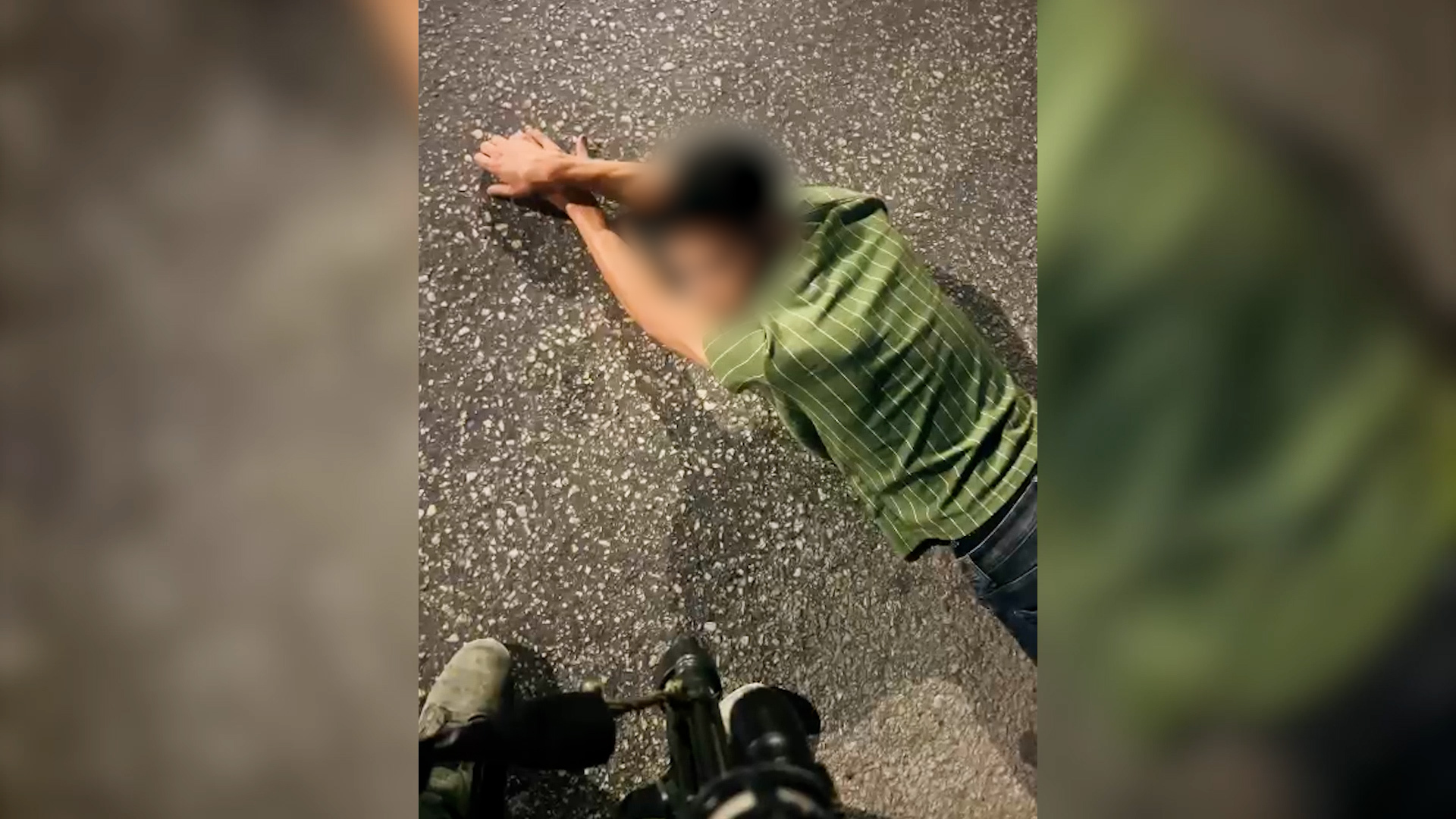 'Video thumbnail for Israeli soldiers attack Khaled Azem'