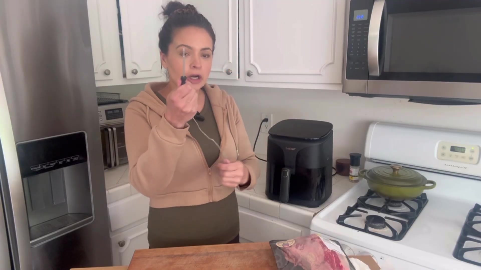 Video thumbnail for 23.I’ve only eaten meat for 2 years! Here are 3 of my favorite air fryer meat recipes #CarnivoreDiet (1080p 30fps)